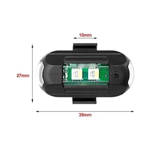 Bike And Art Şarjlı Mini Led Işık/motor Çakar Led/drone Işığı/an