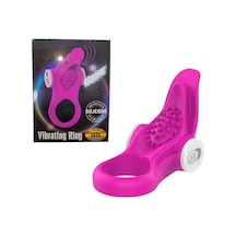 Hızlı Express Crazy Bull Protect Silicone Tongue Güçlü Titreşimli Penis Halkası