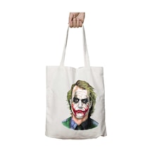 Art Hediye Joker Joker Köstebek İki Taraf Kalıcı Yıkanabilir Okul Plaj Omuz Bez Çanta Çok Renkli