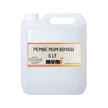 Sıvı Mum Boyası Pembe 5 Litre