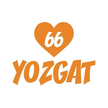 Kalpli 66 Yozgat Araba Sticker 17x17 Cm Turuncu