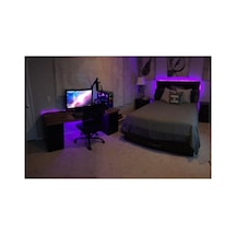 9w Rgb Led Ampul, Uzaktan Kumandalı Beyaz Işık Ve Renk Seçenekleri
