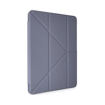 Pad V9 Kılıf Kalemlikli Mars Tablet Kılıfı - Lavender Arka Kapak