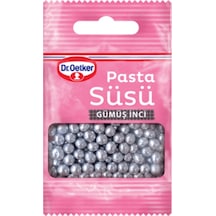 Dr.Oetker Pasta Süsü Gümüş İnci 10 G