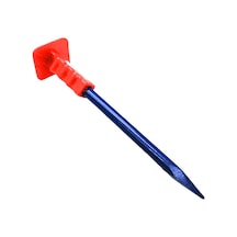Renkli Çelik Sivri Murç Korumalı 30cm
