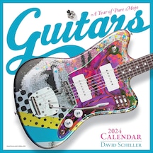 Guitars Wall Calendar 2024: A Year Of Pure Mojo Çok Renkli