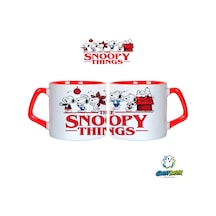 Ghostbastır Desıgn Snoopy Things Kupa Bardak Tek Adet 0909 Çok Renkli