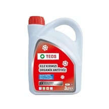Teos -22 Derece Kırmızı Antifriz 3 L