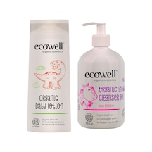 Ecowell Organik Bebe Losyonu + Organik Bebek Temizleme Jeli