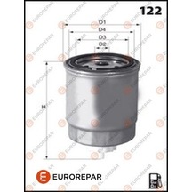 Yakıt Filtresi - Fiat Croma, Ducato, Punto, Talento, Strada, Marea, Palio, Tempra, Siena, 147, 155, 145 - Eurorepar-e148098