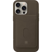 Nettech Apple Uyumlu iPhone 15 Pro Max Nt-n033 Arka Koruma Kılıf - Kahverengi Kahverengi