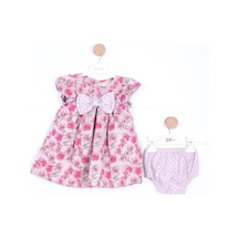 Xo Kids Kız Çocuk Elbise 3-12 Ay 9051 Pembe