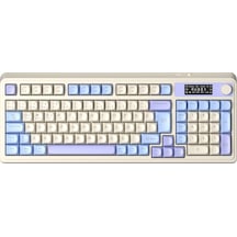 Aula S99 Pro Retro Rgb Gaming Bluetooth 2.4ghz Type-c 3 Mod Kablosuz Makrolu Türkçe Q Oyuncu Klavye Mavi 75645672