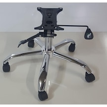 Kamusalmarket Yıldız Ayak+Teker+Krom Piston Ve Çift Kollu Mekanizma