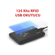 Em4100 Usb Rfid Okuyucu 125 Khz Usb Rfıd Manyetik Kart Okuyucu Personel Takip Kapı Giriş Kontrol