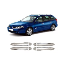 Renault Laguna 2 Uyumlu 2003-2008 Krom Kapı Kolu 4 Kapı Paslanmaz Çelik