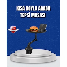 Mey İthalat Ayarlanabilir Araç İçi Bardaklık Tepsisi 9 İnç Geniş Alan Ve Telefon Standlı