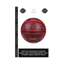 Özel Seri Antrenman Aktivite Kapalı Saha Spalding Basket Topu Ft1000 Legacy Sz6 74-451z