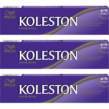 Wella Koleston Tüp Saç Boyası 6.74 Terrakota 50 Ml 3 Adet (539512096)