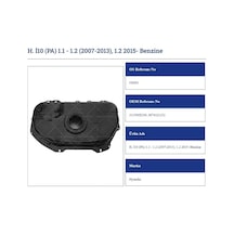 Benzin Deposu Hyundai İ10 Pa 1.1 - 1.2 2007-2013. 1.2 2015- Benzine