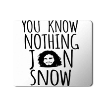 Game Of Thrones You Know Nothing Baskılı Mousepad Mouse Pad