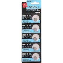Orion CR927 3V Lityum Pil / CR 927 3V Düğme Pil 5'li Kart Paket
