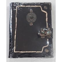 El Yapımı Deri Defter 12 x 17 CM 150 Yaprak N11.1134