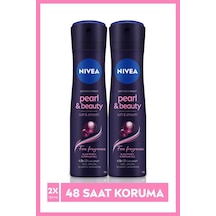 Nivea Kadın Sprey Deodorant Pearl&Beauty Fine Fragrance 48 Saat Anti-Perspirant Koruma 2 x 150 ML