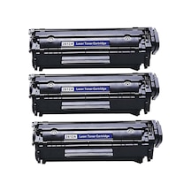 Perfection M1005 MPF-M1319f 12A (Q2612A) Siyah Uyumlu Lazer Toner (3 ADET)