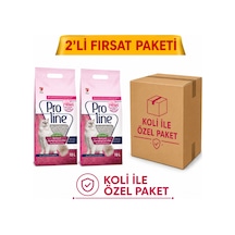 Proline Bebek Pudralı Kedi Kumu 10lt 2 Özel Koli Paket