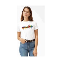 Silhouette London City Kadın Beyaz Tshirt