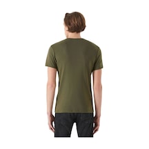 Mavi Bisiklet Yaka T-shirt Haki