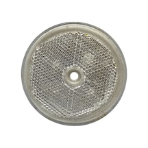 Yuvarlak Reflektör Delikli Beyaz 8 Cm