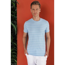 Efor Ts 851 Mavi Spor T-shirt Mavi