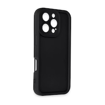 Newface Apple İphone 16 Pro Max Kılıf Viera Silikon - Siyah