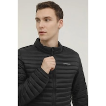 Lumberjack Perry 1sn21 3pr Siyah İnce Casual Şişme Erkek Mont 001
