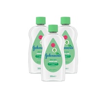 Johnson's Baby Nemlendirici Aloe Veralı Bebek Yağı 3 x 300 ML