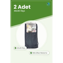 Mikrofiber Tezgah Bezi 2 Adet Mutfak Tezgahı Yüzey Temizleme Gere Çok Renkli
