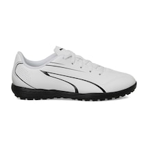 Puma Vıtorıa Tt Jr Beyaz Unisex Halı Saha Ayakkabısı 000000000102017261 Beyaz - Siyah