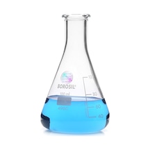 Borosil Dar Boyunlu Dereceli Cam Erlen 100 ML