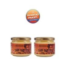 Hasmandıra %100 Doğal İnek Sütünden Sade Yağ Ghee 300 G X 2 Adet Cam Kavanoz