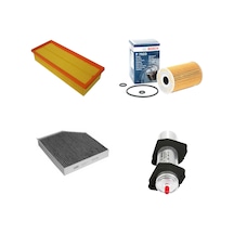 Bosch Filtre Bakım Seti Audi A5 2.0 Tdı 177 Beygir 2009-2015 Hava + Yağ F + Yakıt F. + Polen Bosch