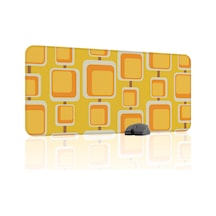 Retro 60 Lar Kaymaz Dikişli Kauçuk Oyuncu Mousepad V4 - 90x40 Xxl Gaming Mouse Pad Fare Altlığı