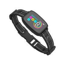 Uu3346b Lcd Ekran Bark Yaka Akıllı Şarj Edilebilir Havlama Siyah