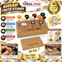 Ahşap Freze Standı