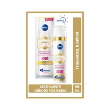 Nivea Luminous630 Thiamidol Etkili Leke Karşıtı Gündüz Yüz Kremi SPF50 UV Koruma Hyaluronik Asit 40 ML