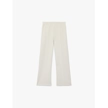Koton Modal Karışımlı Rahat Kalıp Basic Geniş Paça Pantolon Bej 6skg40070ak Ekru