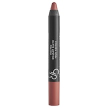 Matte Lipstick Crayon No: 28 - Besleyici Nemlendirici Mat Kalem Ruj Çok Renkli