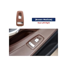 Lhd Araba Ön Sol Sağ Pencere Kaldırıcı Anahtarı Dış Çerçeve Panel Kapak Regülatörü Rear A Dark Brown 1 Piece Set