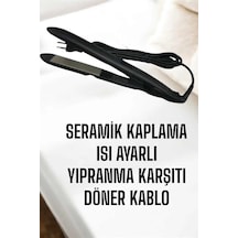 Saç Düzleştirici Yıpranma Karşıtı Keratin Bakımı Seramik Kaplama Yağlı